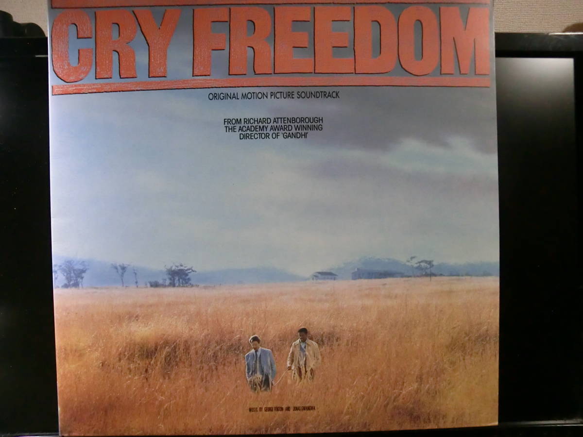 遠い夜明け CRY FREEDOM *LP *GEORGE FENTON, JONAS GWANGWA_画像1