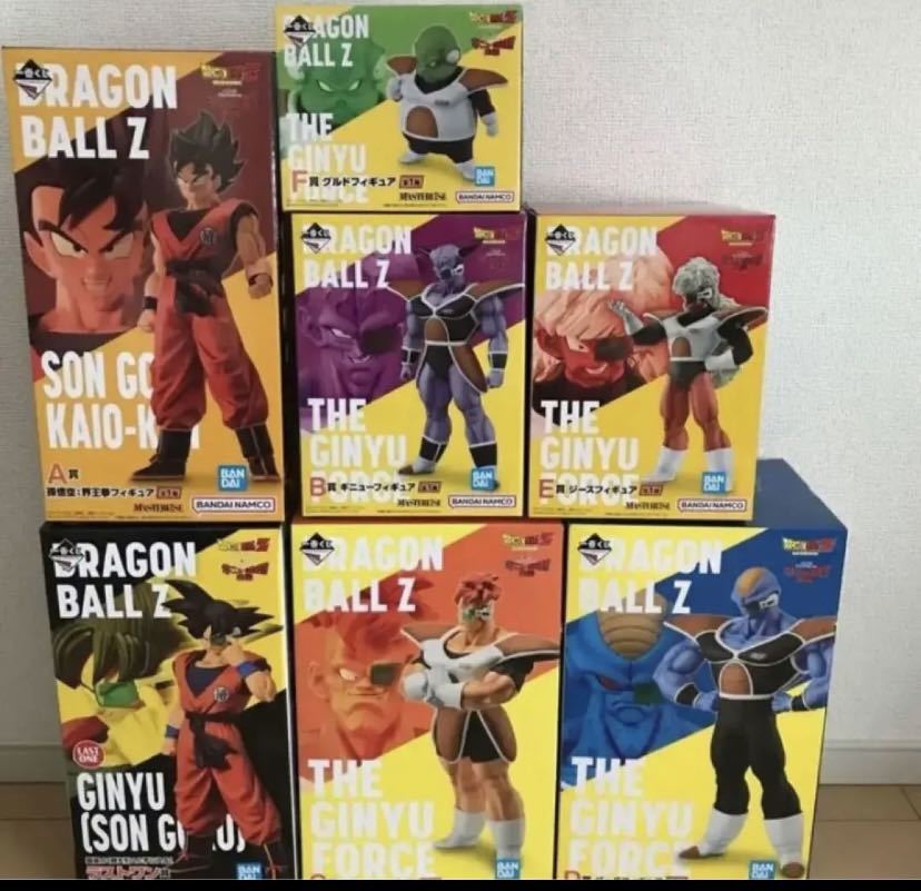 一番くじギニュー特戦隊来襲コンプリートフィギュアセット | sherif