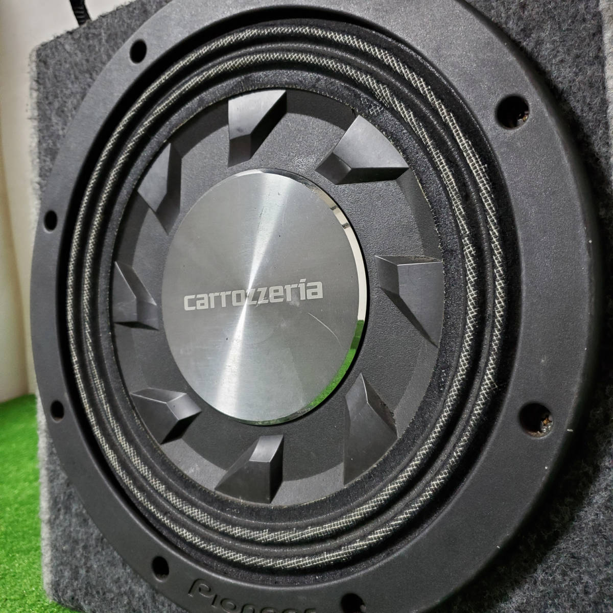 【ワンオフＢＯＸ付】 Pioneer carrozzeria カロッツエリア TS-W3010 30cm MAX1400W 350W 4Ω サブウーファー ウーハー i-5_画像2