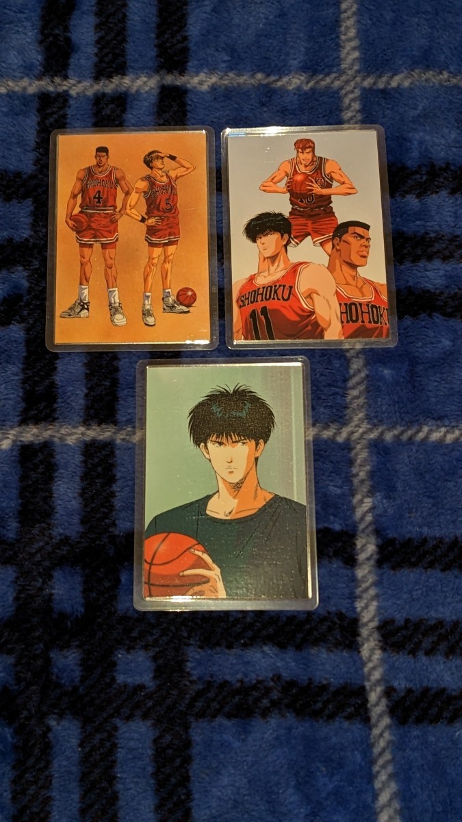 SLAMDUNK スラムダンク ラミカード ラミネートカード　3種類　未使用極み美品_画像1