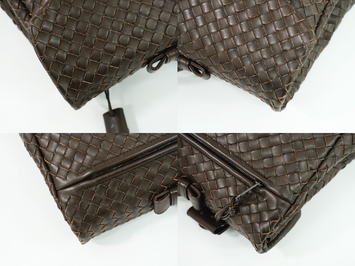 本物 ボッテガ ヴェネタ BOTTEGA VENETA イントレチャート ビジネス