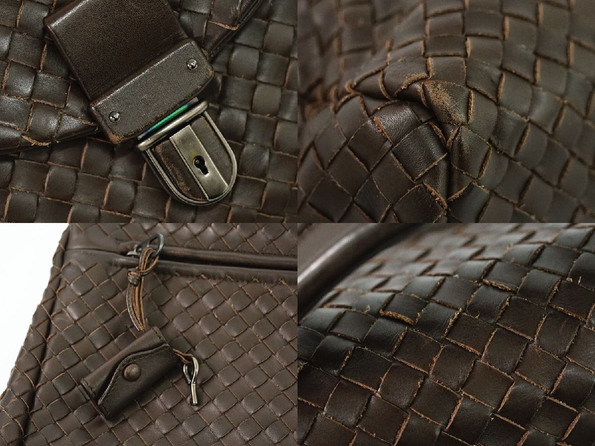 本物 ボッテガ ヴェネタ BOTTEGA VENETA イントレチャート ビジネス