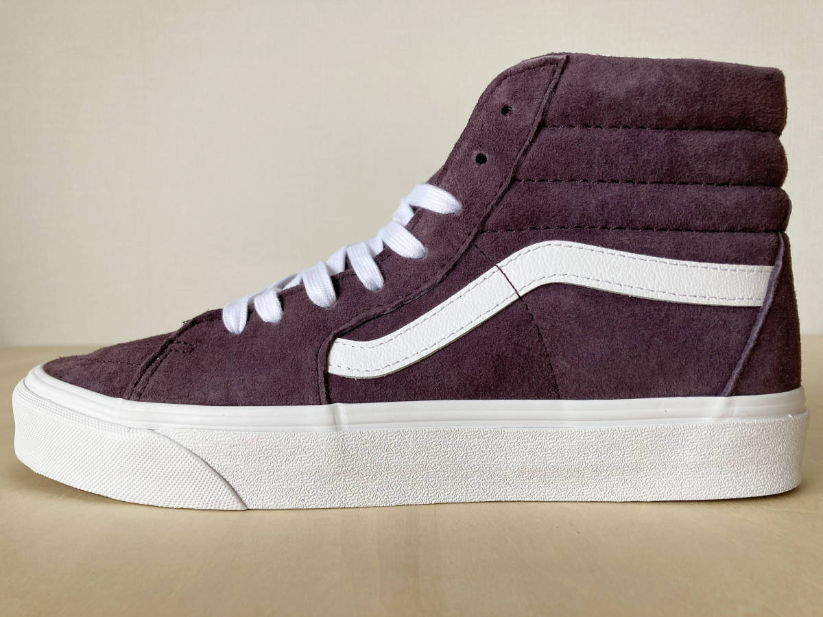 【特価】27.5cm ワイン バンズ スケハイ VANS SK8-HI [ PIG SUEDE ] WINE TASTING/T.WHITE US9.5/27.5cm VN0A5JMJBEF 撥水_画像3