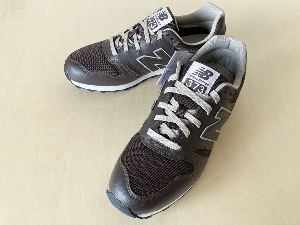 【定番 373】 27.5cm 茶色 ニューバランス NEW BALANCE ML373BRN BROWN US9.5/27.5cm スニーカー