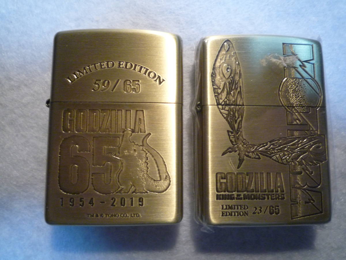 ZIPPO ゴジラ65周年記念ライター 限定65個全5種 未使用