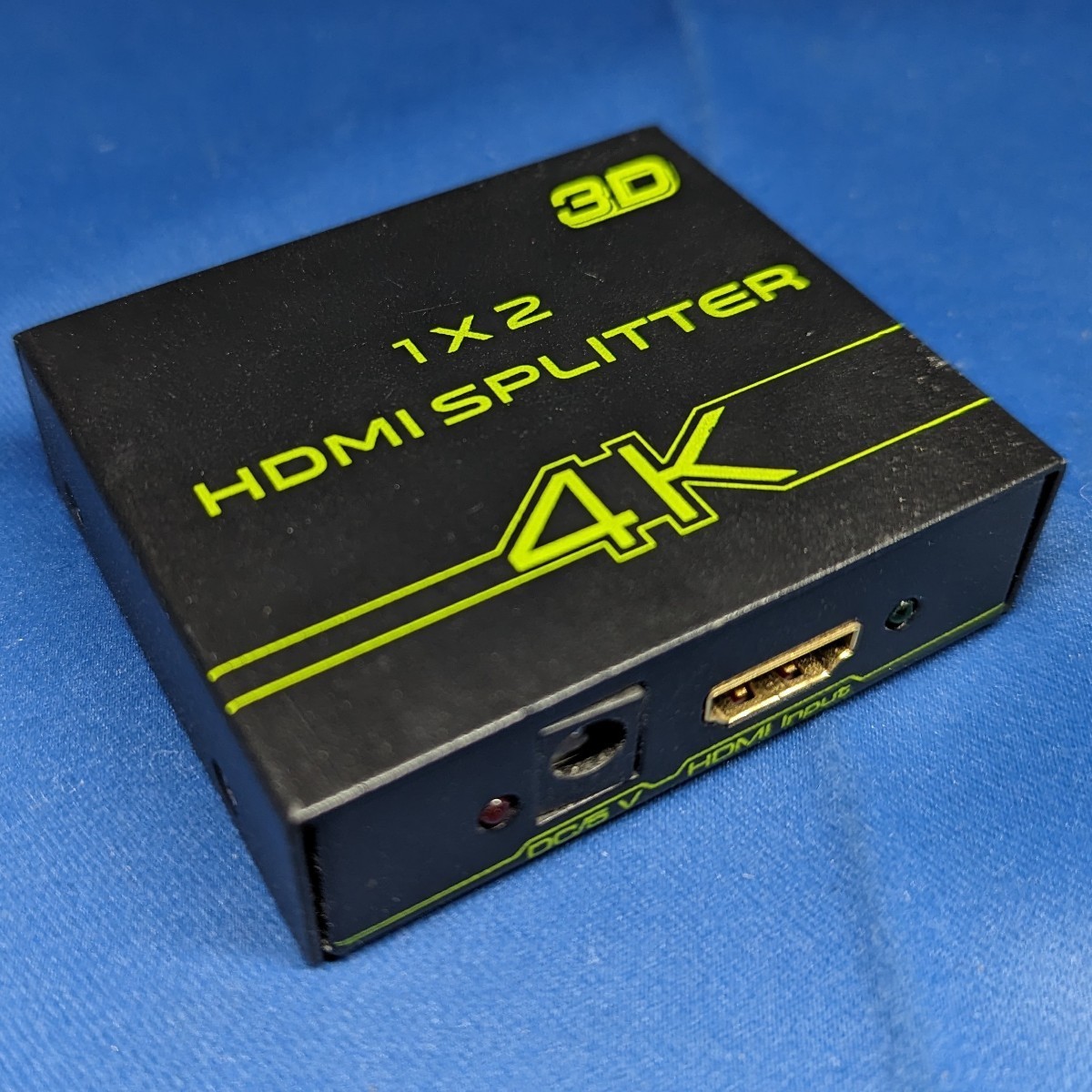 1×2 HDMIスプリッター 4K 3D　入力×1 出力×2 分配器 切替器　中古品_画像1