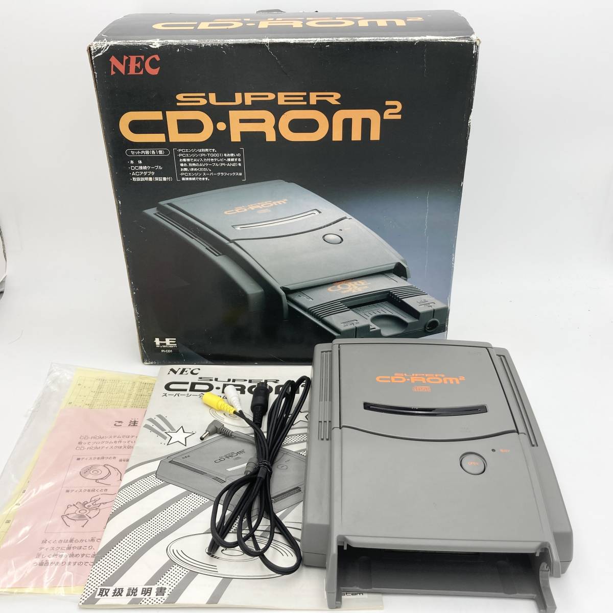 ヤフオク! - SUPER CD-ROM2 本体 PI-CD1 NEC ス