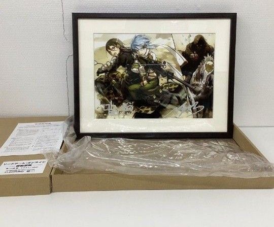 ソードアートオンライン 複製原画 直筆サイン abec シノン|Yahoo