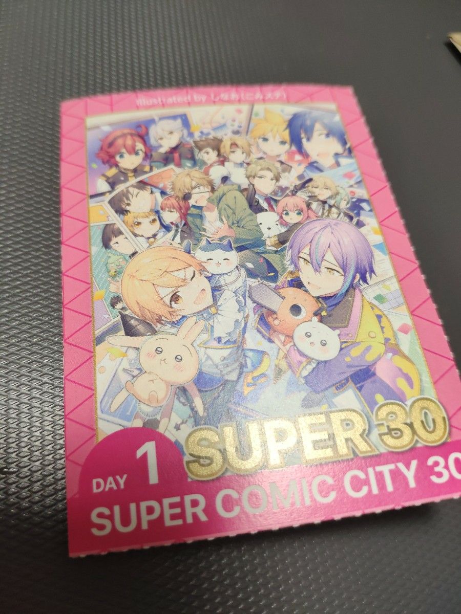 2022モデル 5 3 サークルチケット COMIC CITY 30 スパコミ PASS 通行証