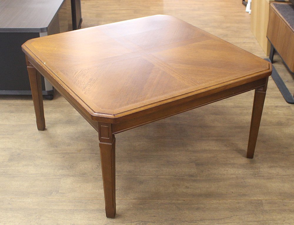 maruni/マルニ木工 ローテーブル 80×80cm 正方形 アンティーク インテリア家具 机 座卓