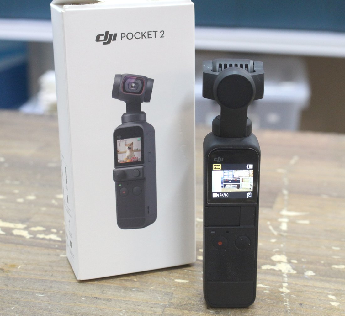 動作確認済 DJI Pocket 2 小型3軸 4K ジンバルカメラ OP2CP1 ディー