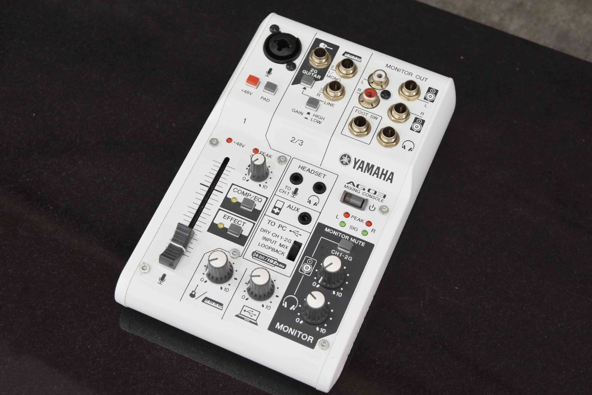F☆YAMAHA ヤマハ AG03 ウェブキャスティングミキサー ☆中古