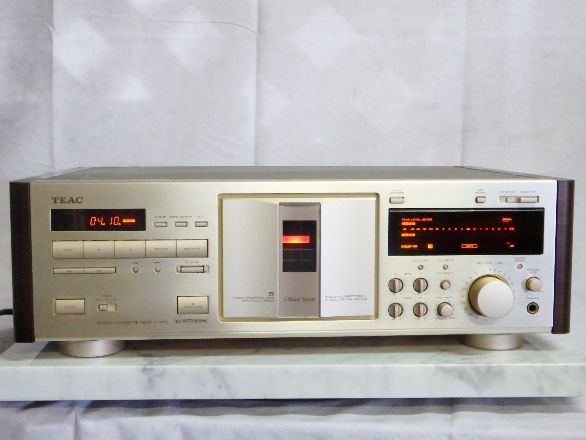○K【】TEAC ティアック V-7010 カセットデッキ | parasitological