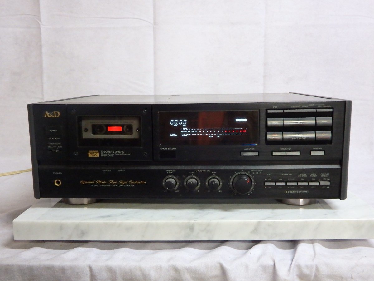 ○K【ジャンク】A&D GX-Z7100EV カセットデッキ - JChere雅虎拍卖代购