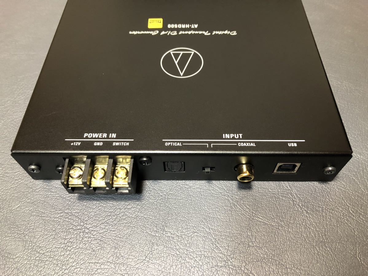オーディオテクニカ D Aコンバーター Audio-technica AT-HRD 500