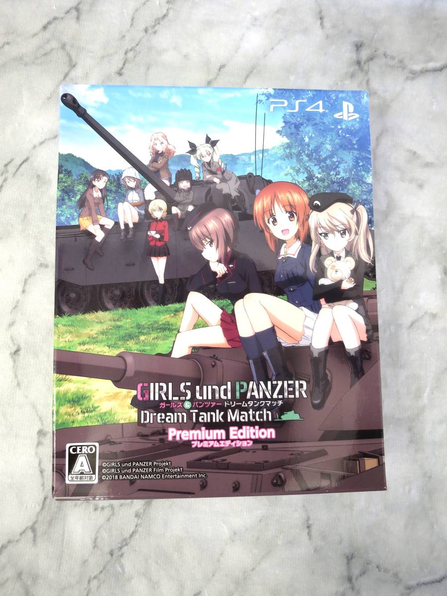 ◆新品未開封 PS4 ガールズ&パンツアードリームタンクマッチ プレミアムエディション 戦車 初回限定生産版 バンダイナムコ T_画像1