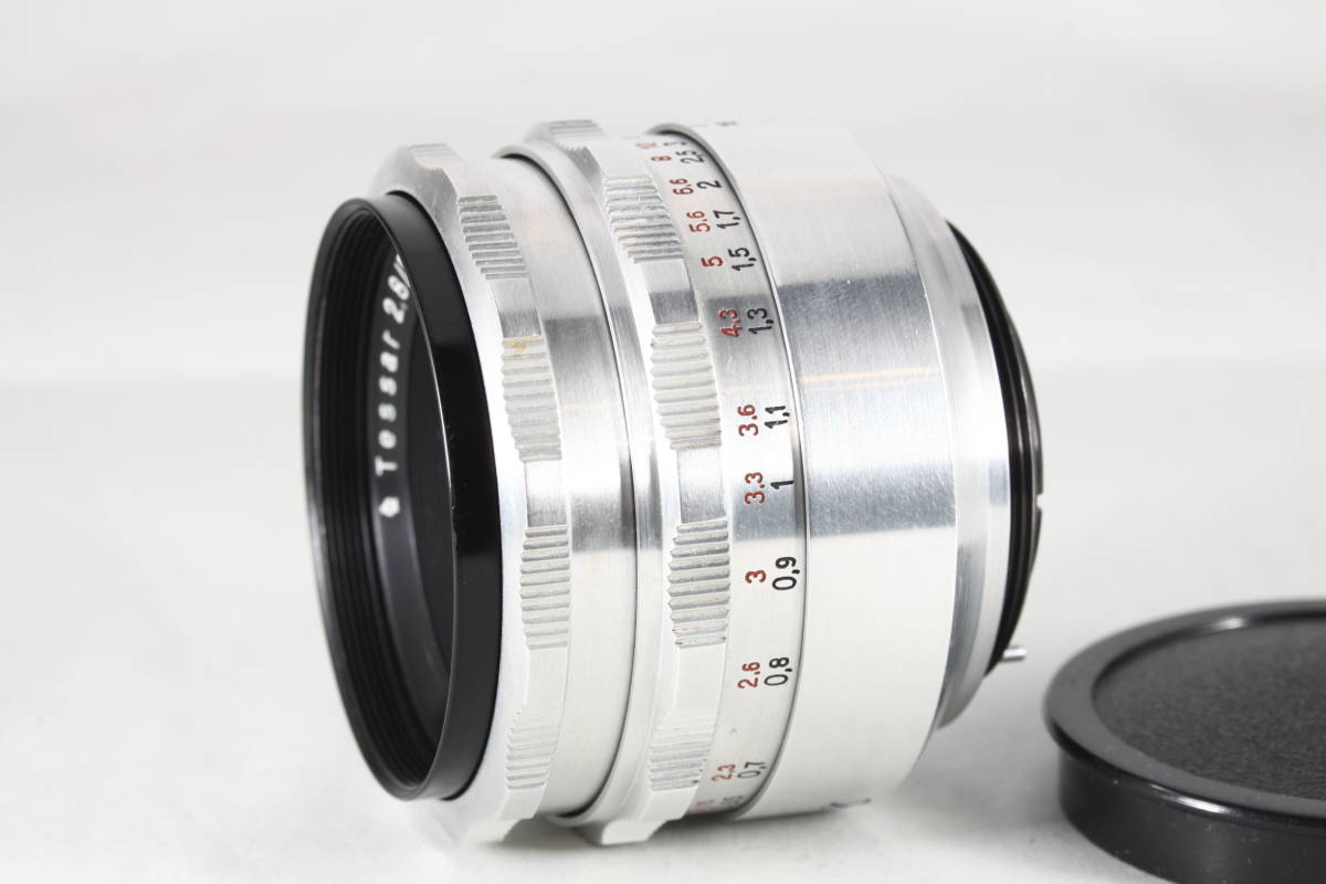 ☆超極上美観☆ Carl Zeiss Tessar 50mm F2.8 M42マウント ☆完動品