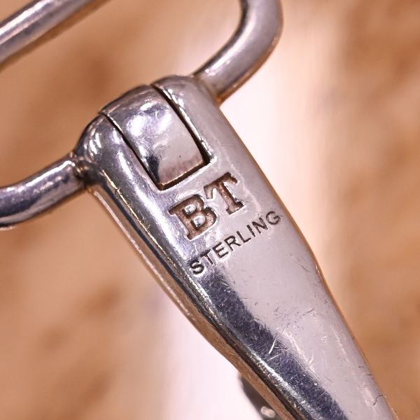  подлинный товар большой twin высшее редкий sterling серебряный 925 зажим kalabina детали сумка сопутствующие товары аксессуары для мотоцикла BIGTWIN