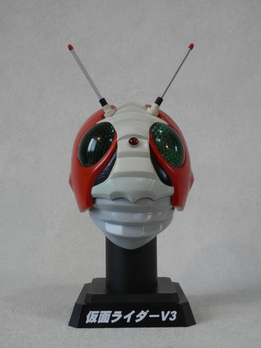 営業 ポピー 仮面ライダーV3 ソフビ 未開封 昭和 当時物 本体約20cm