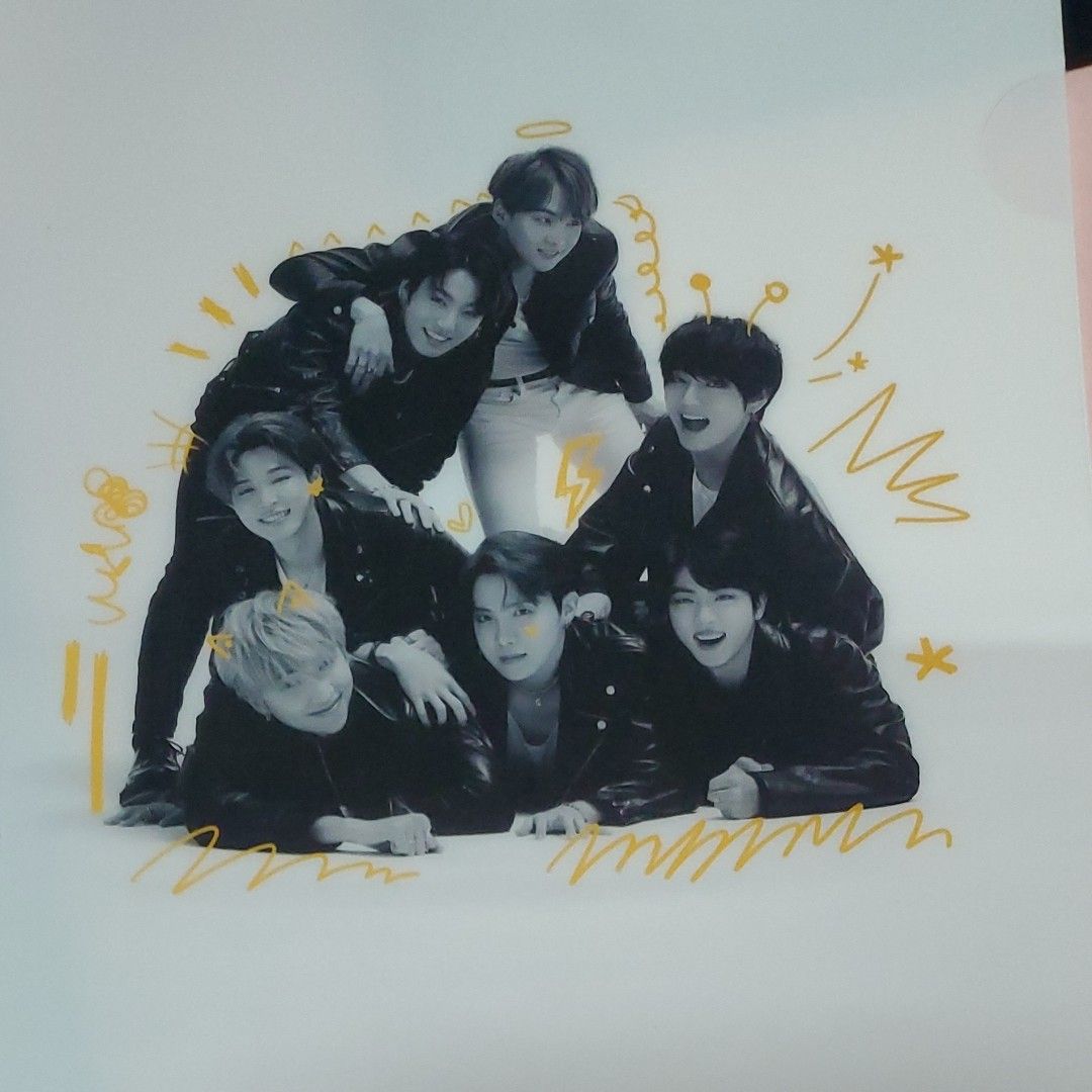 BTS 公式グッズセット MAPOFTHESOUL7 特典ミニクリアファイル メモ帳