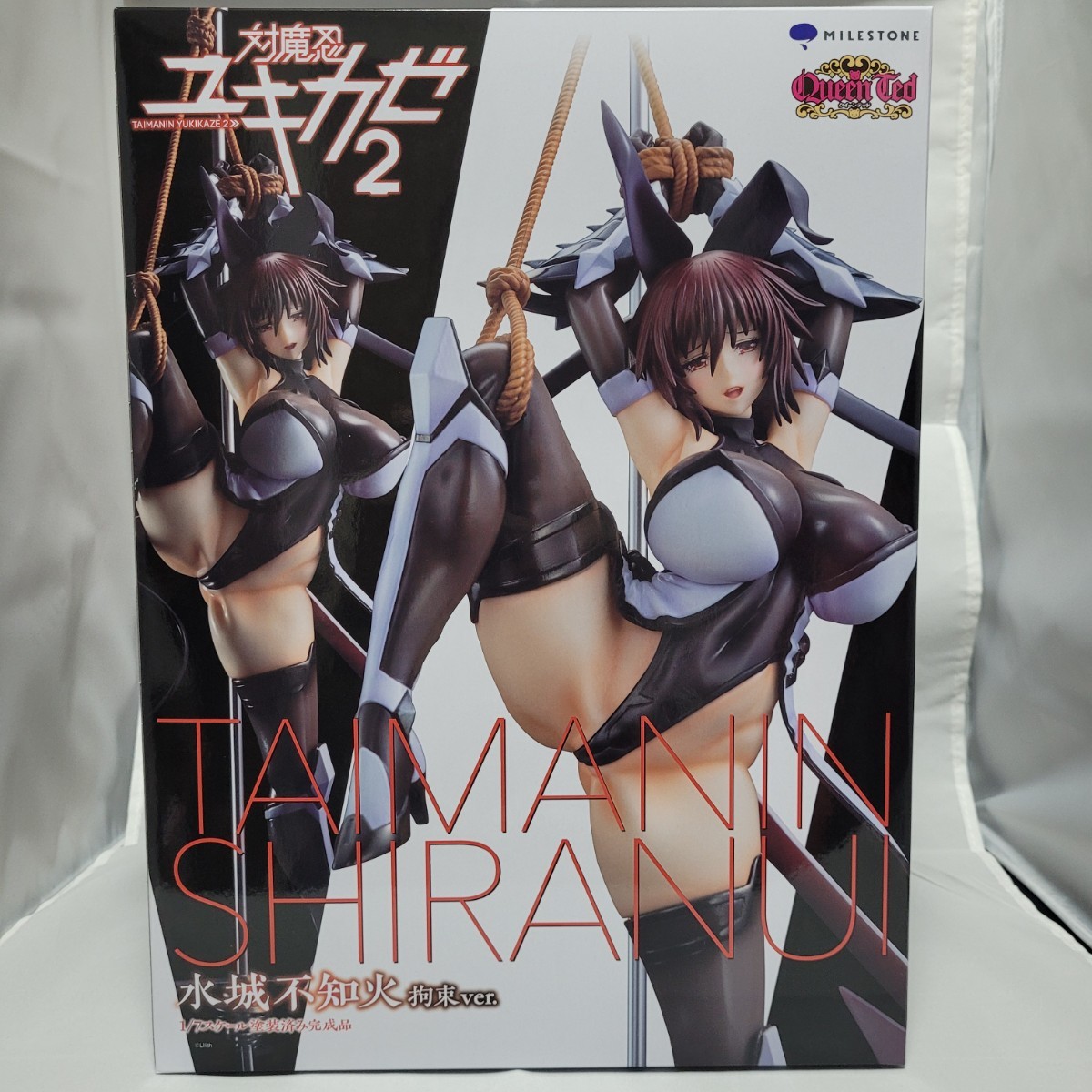 注目の 【新品未開封】水城不知火 MILESTONE クイーンテッド 対魔忍ユキカゼ2 塗装済み完成品フィギュア 1/7スケール 拘束ver. その他 注目の 【新品未開封】水城不知火 MILESTONE クイーンテッド 対魔忍ユキカゼ2 塗装済み完成品フィギュア 1/7スケール 拘束ver. その他