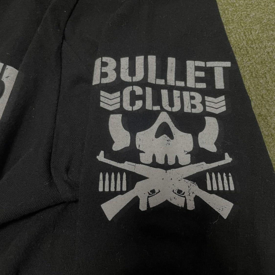 新日本プロレス KENTA reversal GO2SLEEP 長袖 Tシャツ M BULLET CLUB バレットクラブ NOAH WWE NXT リバーサル 足跡