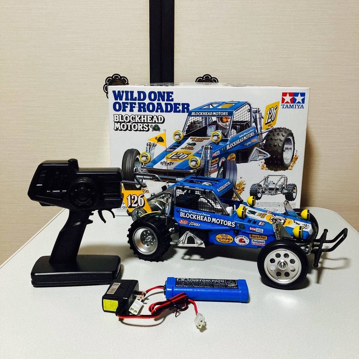 タミヤ TAMIYA レーシング　ワイルドワン　WILD ONE OF ROADER BLOCKHEAD MOTORS