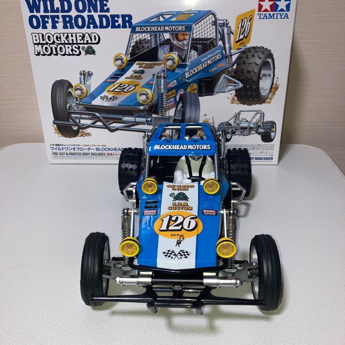 タミヤ TAMIYA レーシング　ワイルドワン　WILD ONE OF ROADER BLOCKHEAD MOTORS