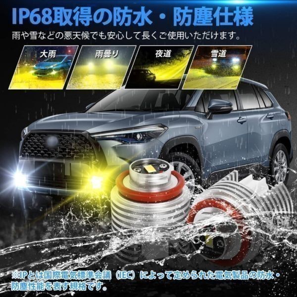 (P) LED フォグランプ L1B ホワイト イエロー 純正スイッチで車内から2色切替可 カローラクロス ZVG11/ZVG15/ZSG10 R3.9月～ 用 車種別