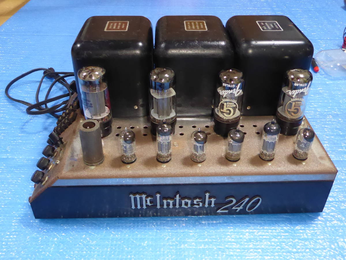 Yahoo!オークション - MC240 McIntosh マッキントッシュ 銘 Yahoo!オークション - MC240 McIntosh マッキントッシュ 銘