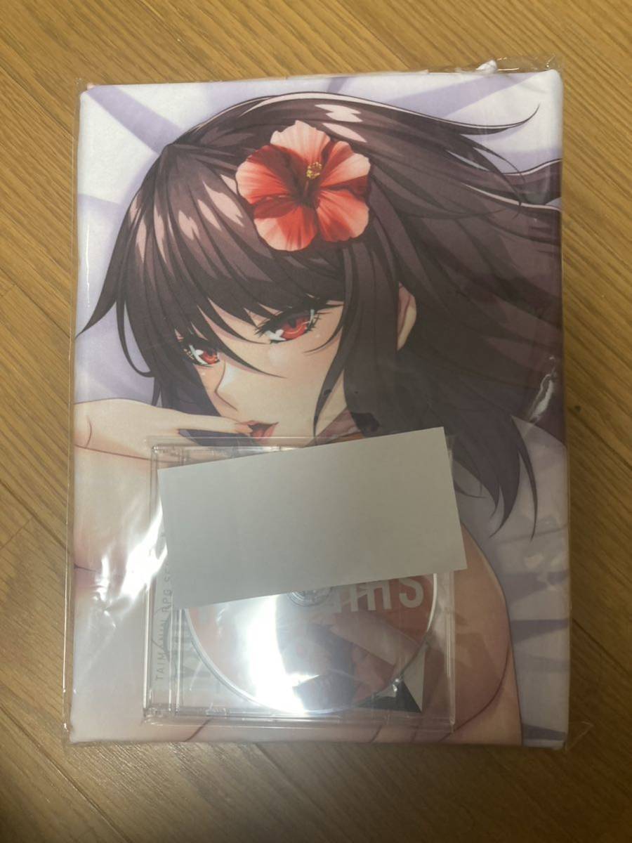 新品未開封　Lilith 葵渚 C101 対魔忍RPGX 水城不知火 夏水着 抱き枕カバー CD コード付