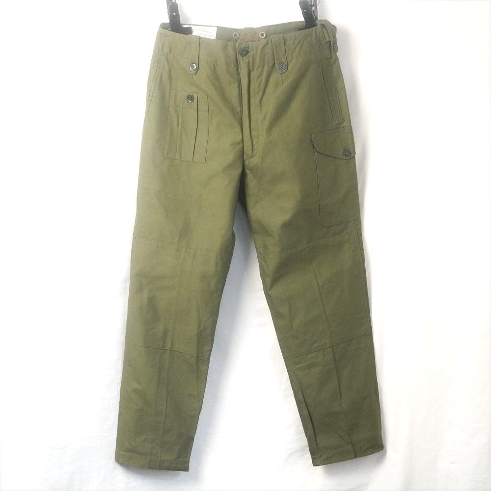 60s Vintage military England army combat pants 6 1960 pattern g LUKA pants olive dead stock UK ①