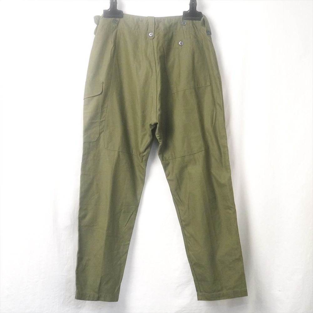 60s Vintage military England army combat pants 6 1960 pattern g LUKA pants olive dead stock UK ①