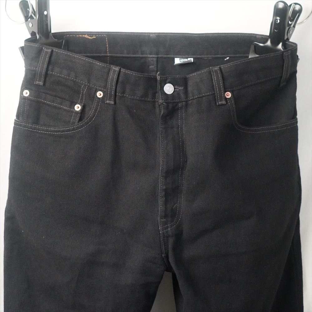 00s ビンテージ Levis リーバイス 505 ブラックデニム ジーンズ 36/30 USA製