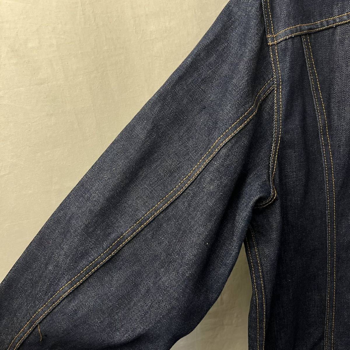 60s70s ビンテージ Levis リーバイス 70505 66前期 66シングル インディゴ Gジャン 70505 赤タブ 46 デニムジャケット_画像10