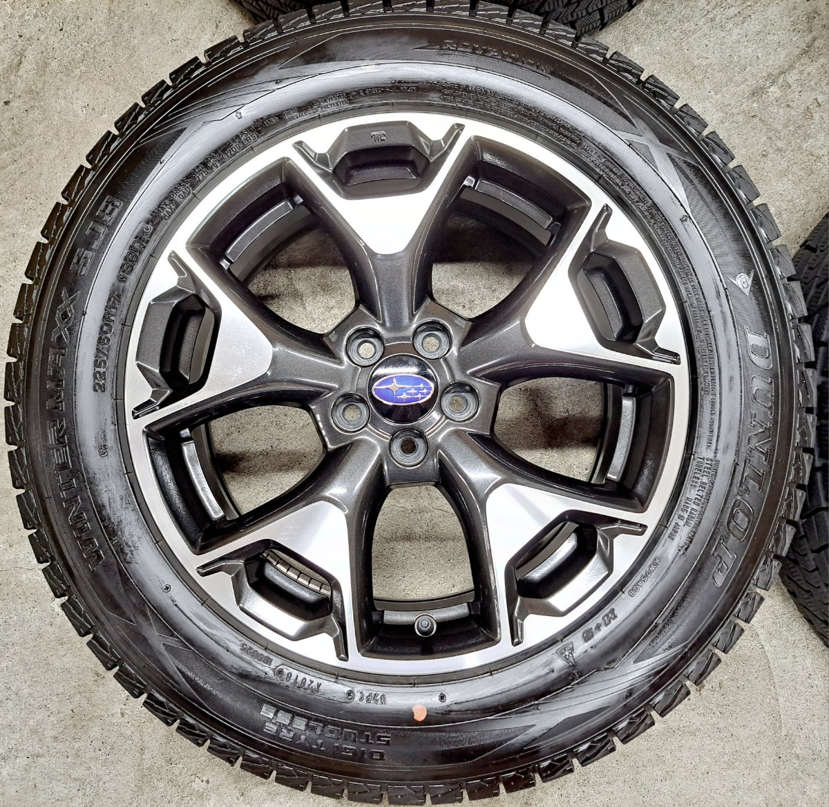 得価国産 BRIDGESTONE - スバルXV 225/60R17 2018年スタッドレス