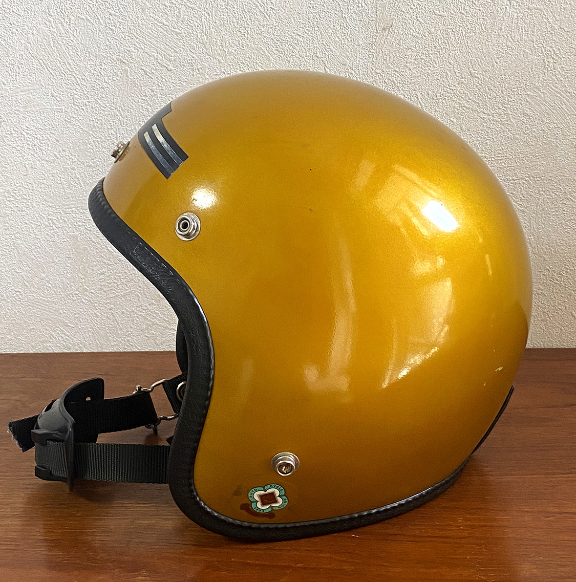 希少 1970's 英国製 STADIUM Project ジェットヘルメット スタジアム