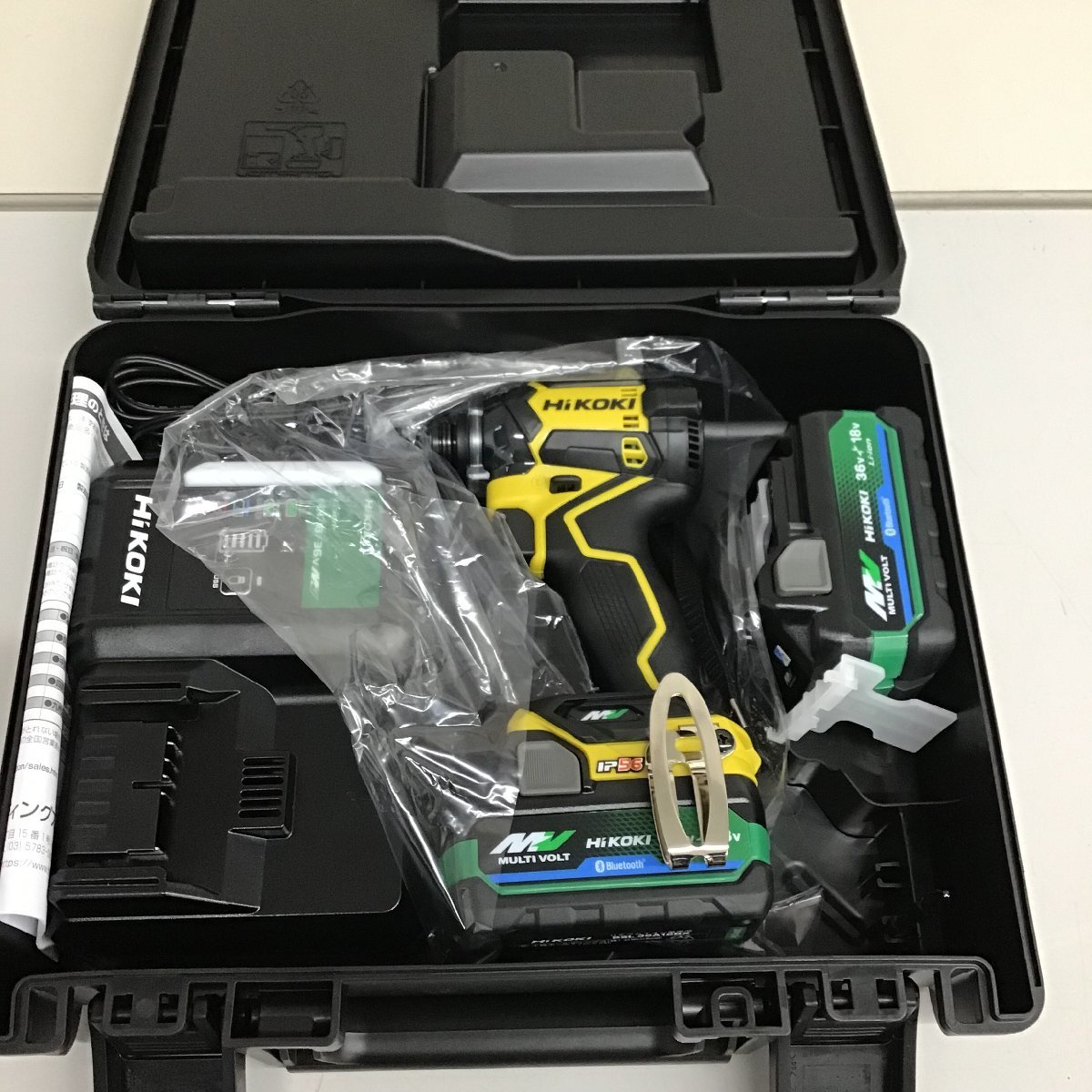 未使用品】HIKOKI 36Vコードレスインパクトドライバ WH36DC(2XPSZ)(DY