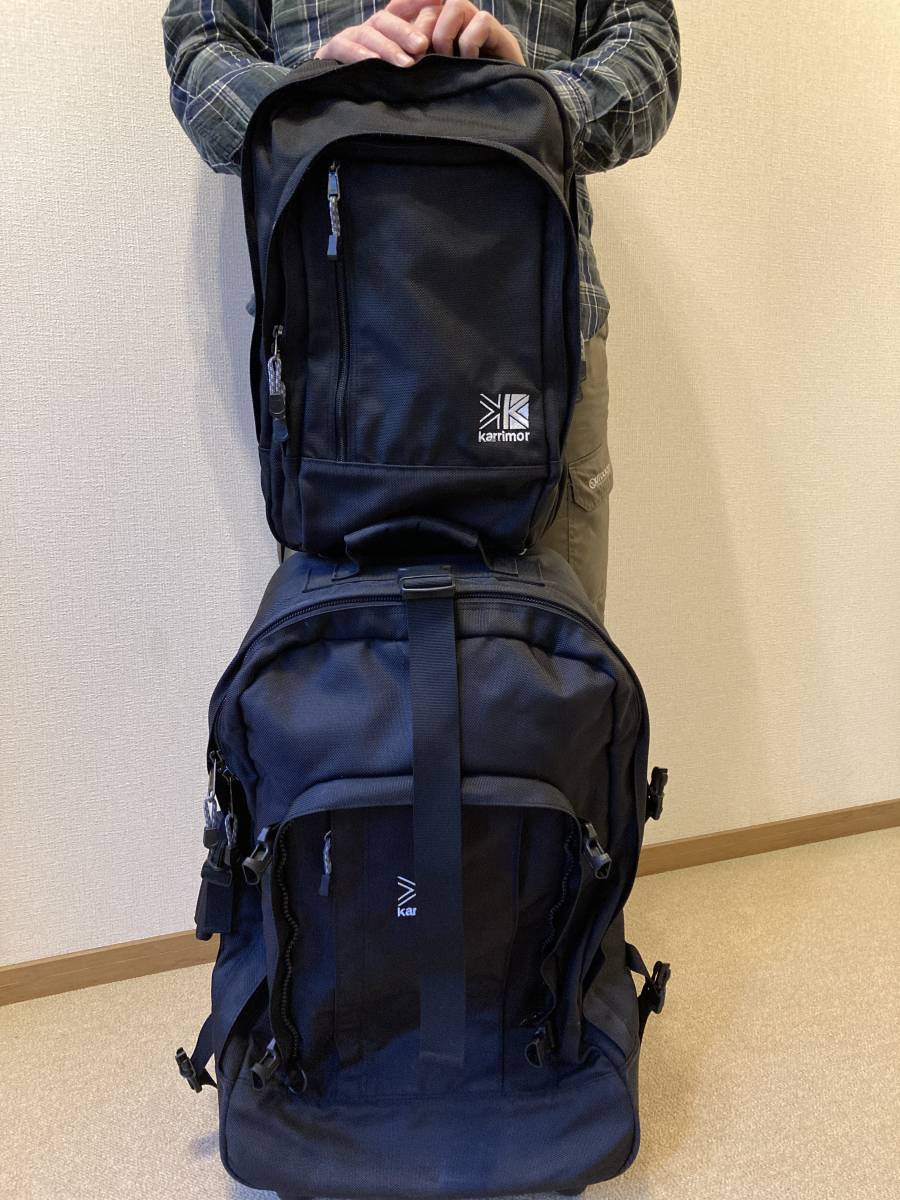 2023低価 ヤフオク! - カリマー karrimor キャリーバッグ リュック付き