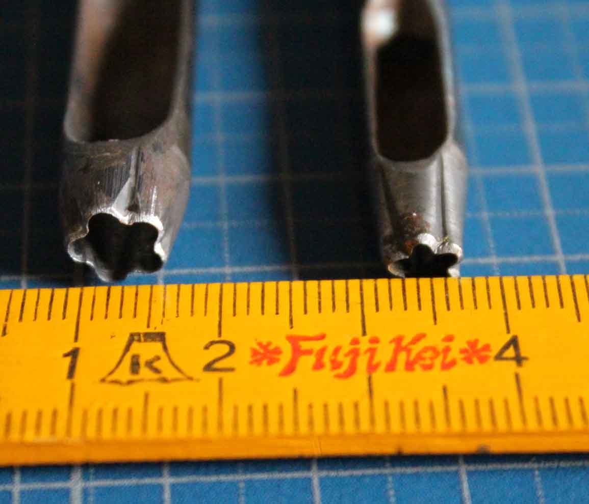 23mm，1本 穴あけポンチ レザークラフト工具 革 DIY パンチ ハトメ抜き 丸形 打ち具ポンチセット(Leather Punches)