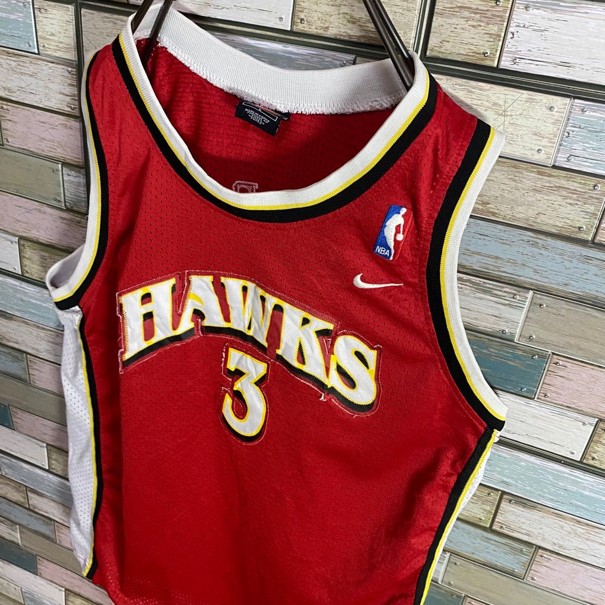 ナイキ×NBA アトランタホークス ゲームシャツ ユニフォーム