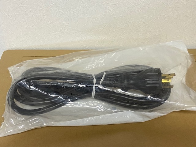 * [ used ] power supply cable 740-027228 REV:01 C19 16A/250V 2.5m *