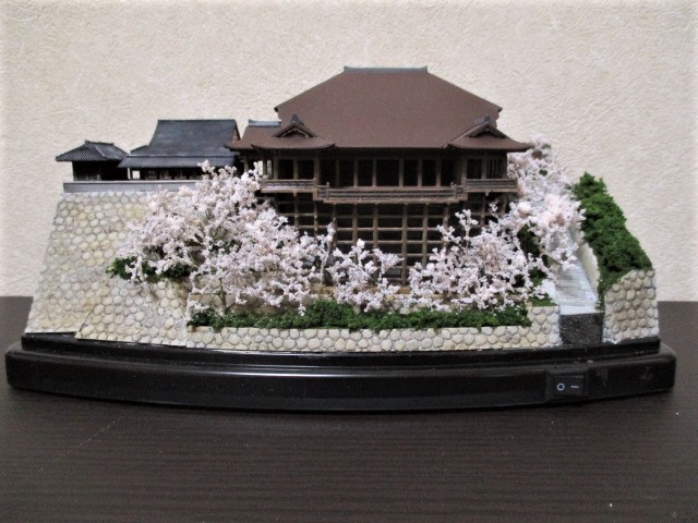 清水寺 塗装済 一部電飾 完成品 購入し ar-sports.com