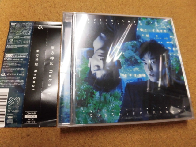 CD+DVD 東方神起/Reboot（帯付）（カード付）_画像1