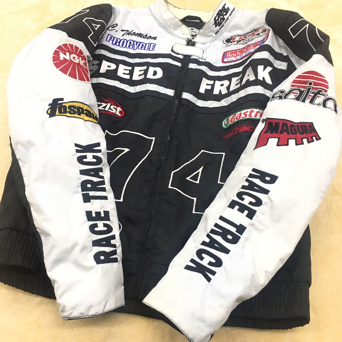 ファストレーン バイクウェア ライダースジャケット レーシング
