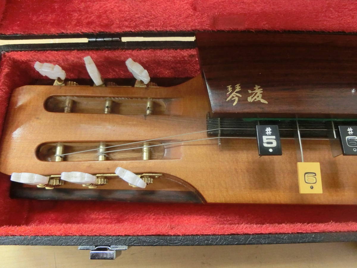  б/у Taisho koto [ кото .] традиционные японские музыкальные инструменты [54-288] * бесплатная доставка ( Hokkaido * Okinawa * отдаленный остров за исключением )*2