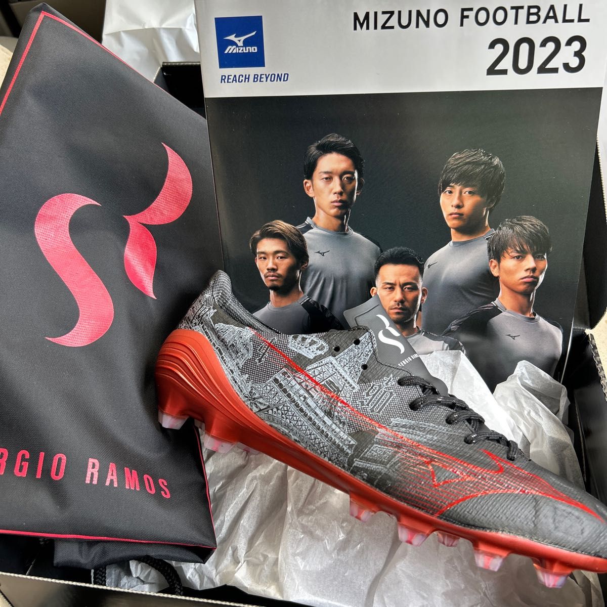 27.5cm セルヒオラモスMIZUNOαSR4 ミズノアルファ alpha-