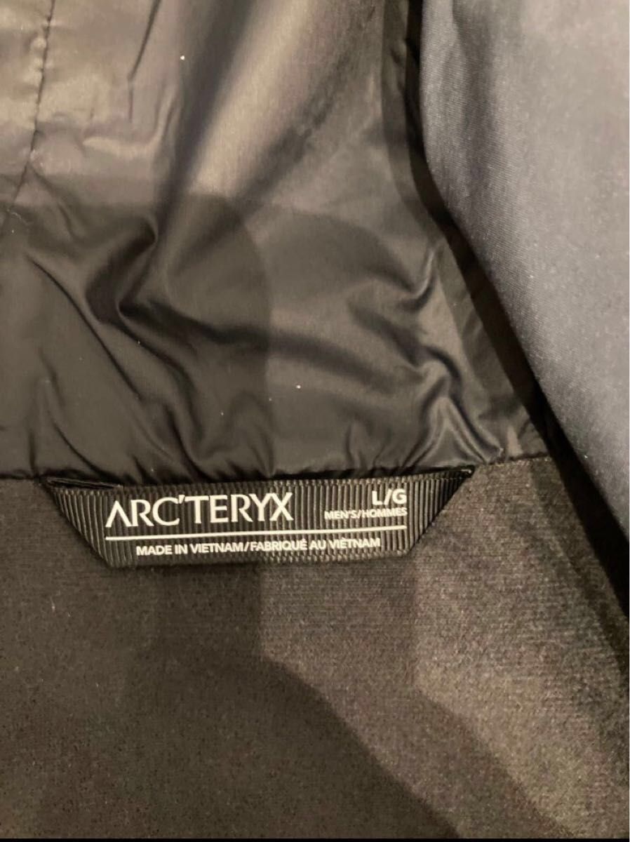 ARC''TERYX Solano Hoody Lサイズ ブラックサファイア ARC''TERYX Solano Hoody Lサイズ ブラックサファイア