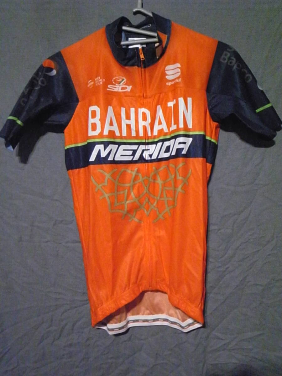 sportfulサイクルジャージ BAHRAIN MERIDA サイズ M　未使用品　ラスト　自動延長無し_画像1