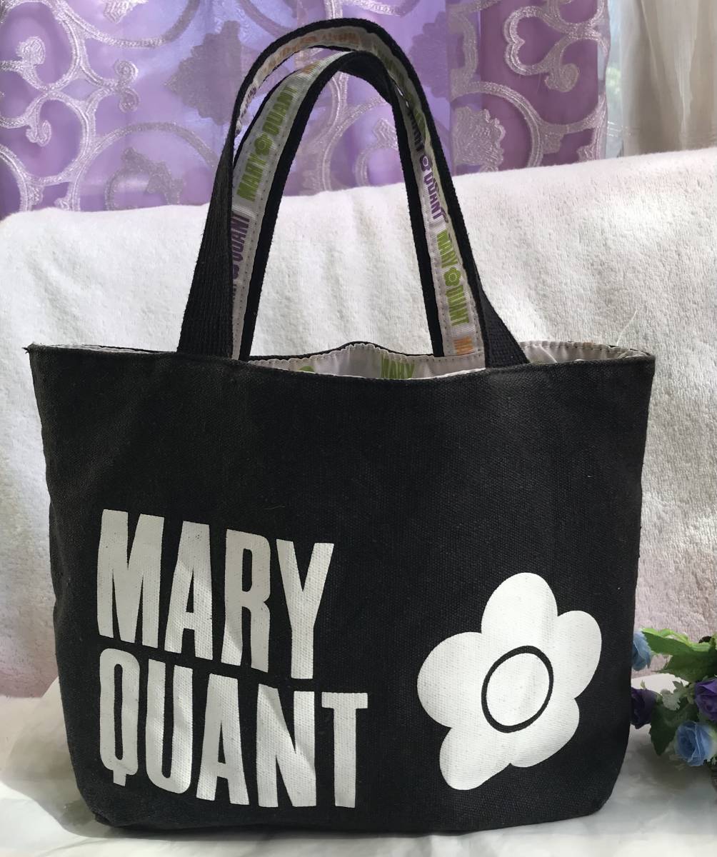 * super-discount start! great popularity commodity!**MARY QUANT* Mary Quant ** very pretty reversible * tote bag! new goods * unused . close!